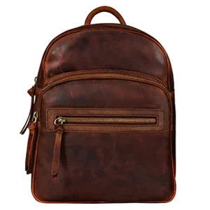 Stylish Vintage Leather Backpack Bag