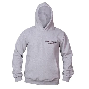 Fear Of God Essential Pullover Grey Hoodie