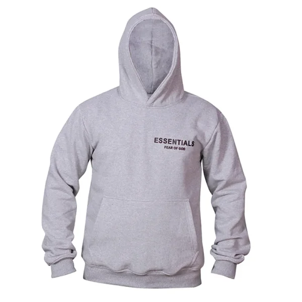 Fear Of God Essential Pullover Grey Hoodie