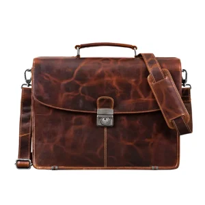 Men's Classic Buisness Leather Bag