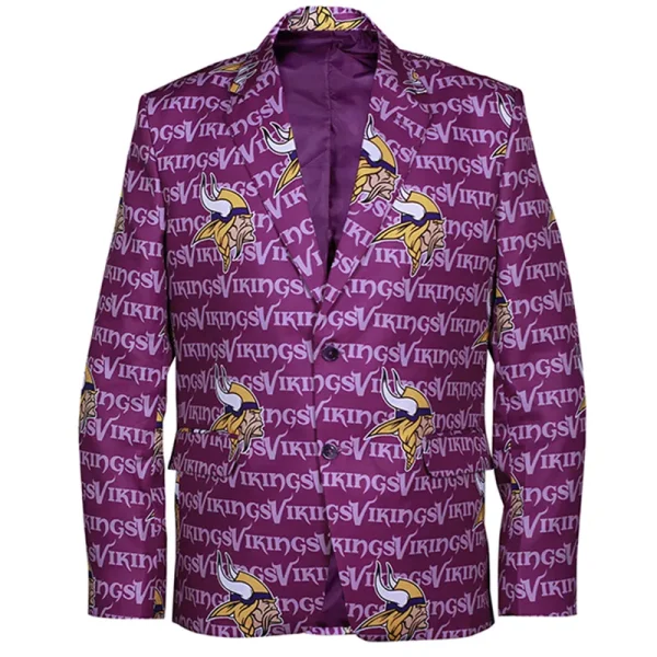 NFL Kirk Cousins Minnesota Vikings Purple Blazer