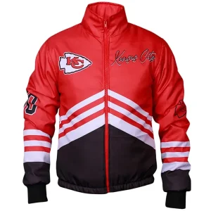 Taylor Swift Erin Andrews Chiefs Red and Black Jacket