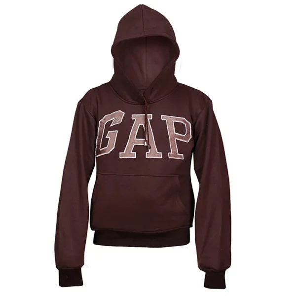 Vintage GAP Big Logo Brown Pullover Hoodie