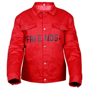 friends vlone Red jacket