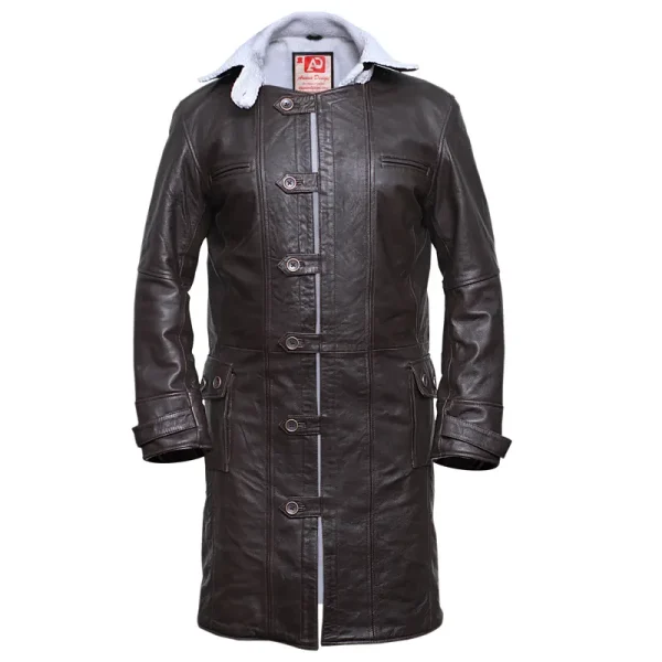 The Dark Knight Rises Tom Hardy Bane Black Leather Coat