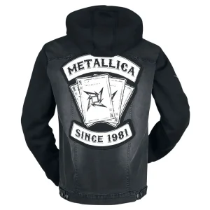 EMP Signature Metallica Hooded Jean Jacket