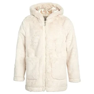 Fashion Natural Real Fur Hooded Coat