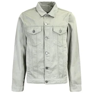 Distressed Grey Denim Jacket