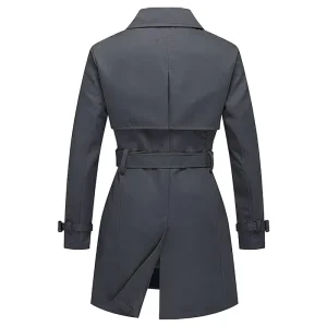 Slim Fit Lightweight Outerwear Trench Coat